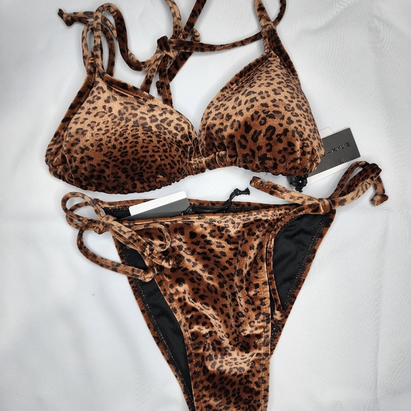 Kendall & Kylie swim size Large color animalprint - Picture 8 of 16